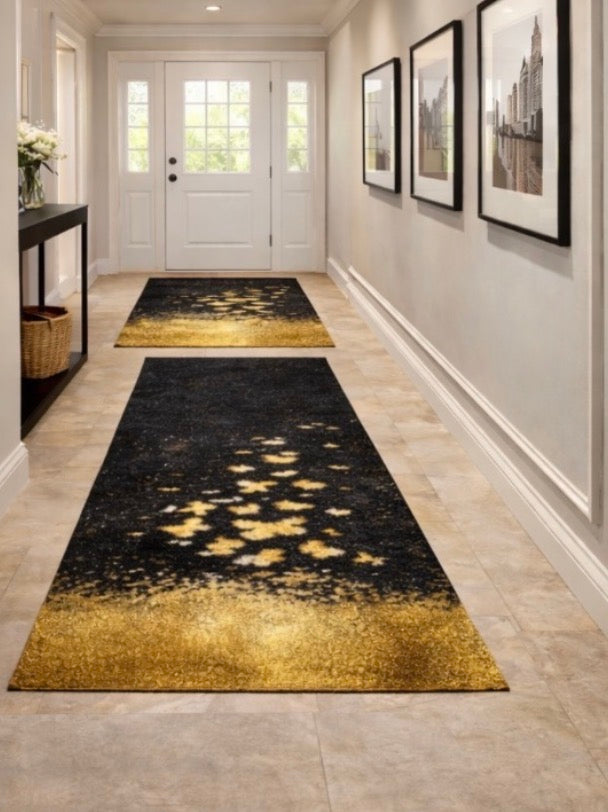 Tapis de couloir 3D avec effet velours