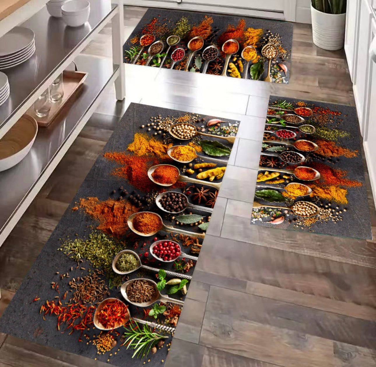 Tapis de cuisine 3pieces