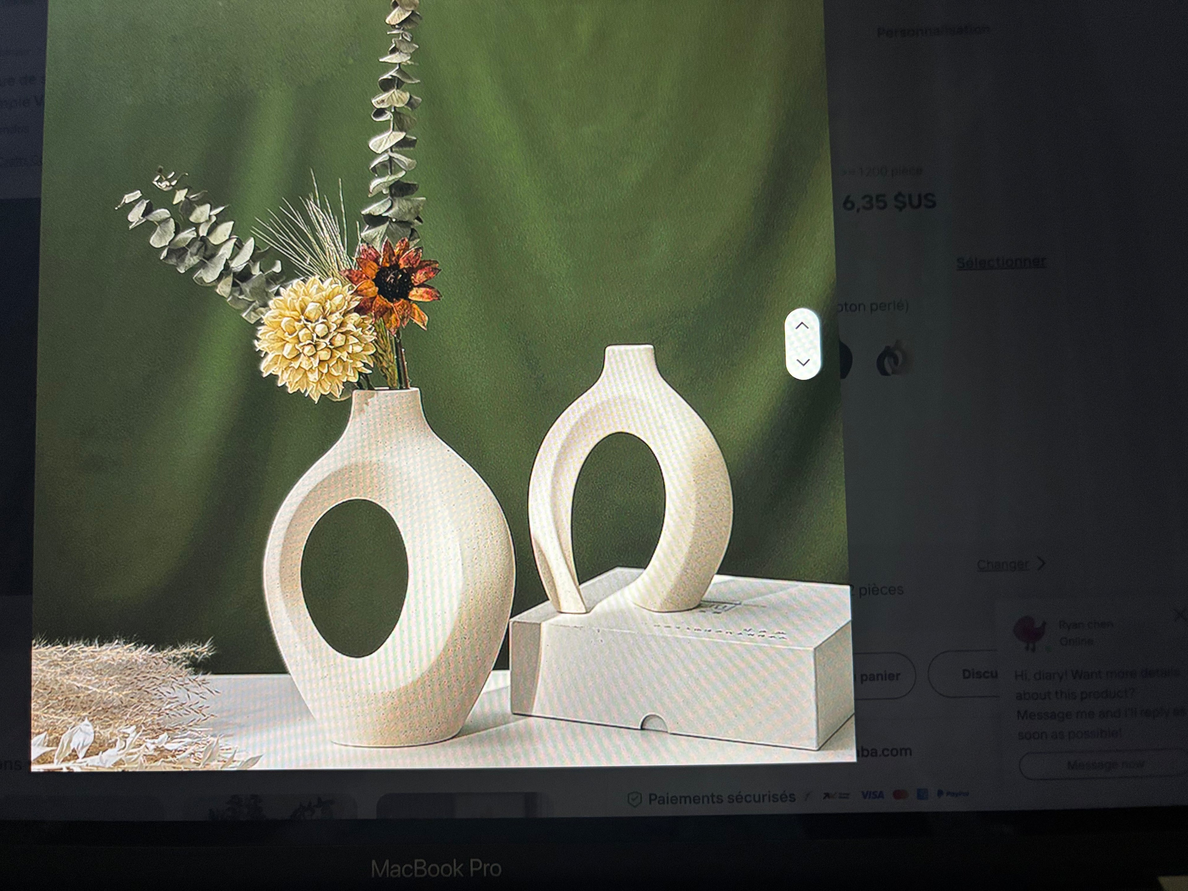 Duo de vase incassable