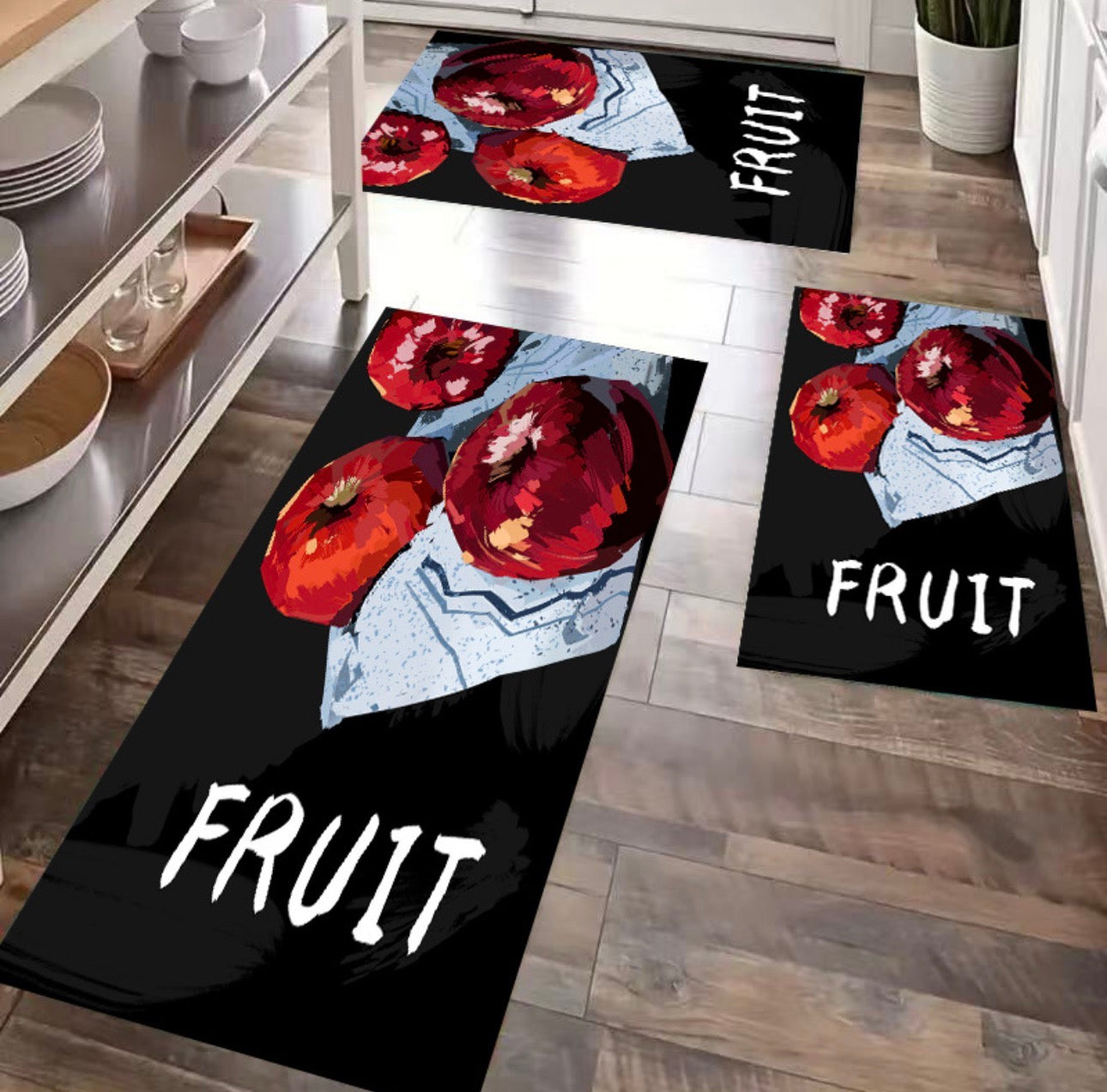 Tapis de cuisine 3pieces